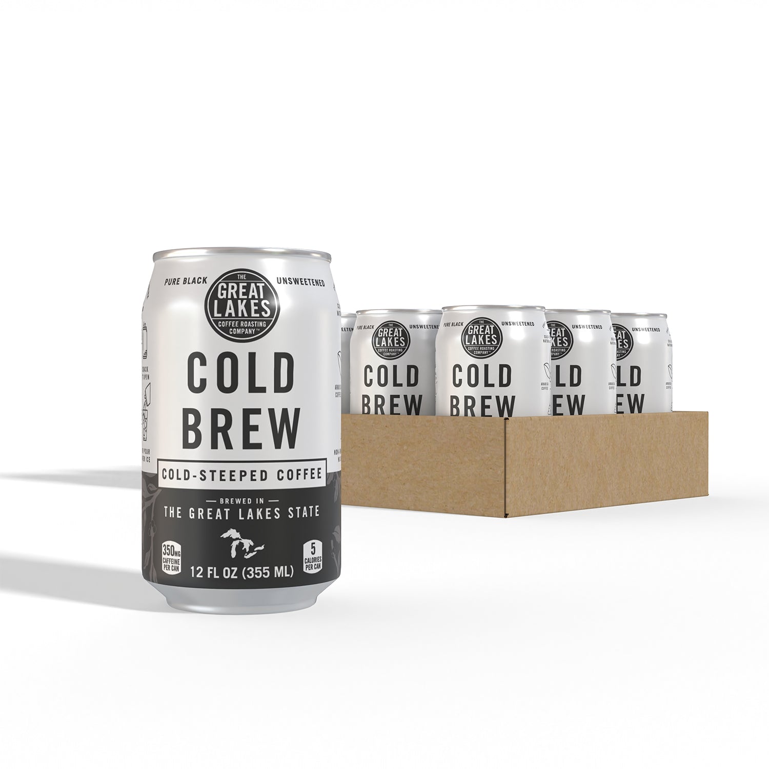 Cold Brew 12oz Cans – Great Lakes Coffee Roasting Company