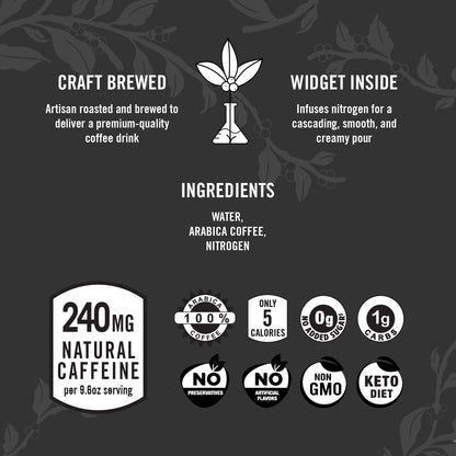 Nitro Brew 9.6oz Cans