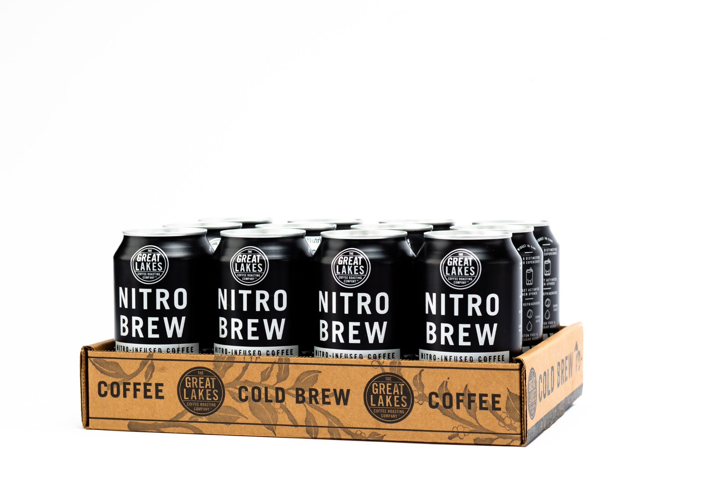 Nitro Brew 9.6oz Cans – Great Lakes Coffee Roasting Company