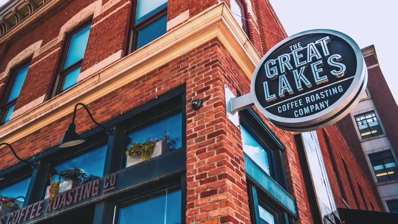 Load video: A video of the background brewing process of making coffee